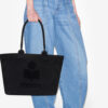 Yenky Zipped Pamuklu Logo Tote Çanta