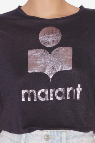 Zewel Logo’lu Keten T-Shirt