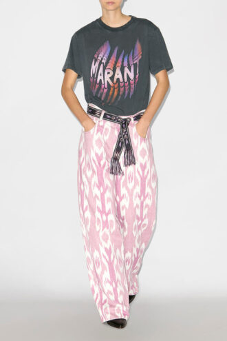 Zoeline Logolu Pamuklu T-shirt