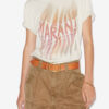 Zoeline Logolu Pamuklu T-shirt